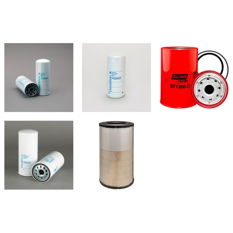KONECRANES SMV 4531 TB 5 Filter Service Kit w/VOLVO TAD1340VE Eng.     348CH