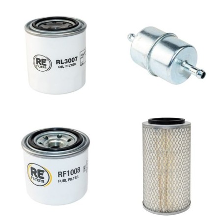 KRAFMAN TAPIS Filter Service Kit Air Oil Fuel Filters w/Kubota V1505 Eng.