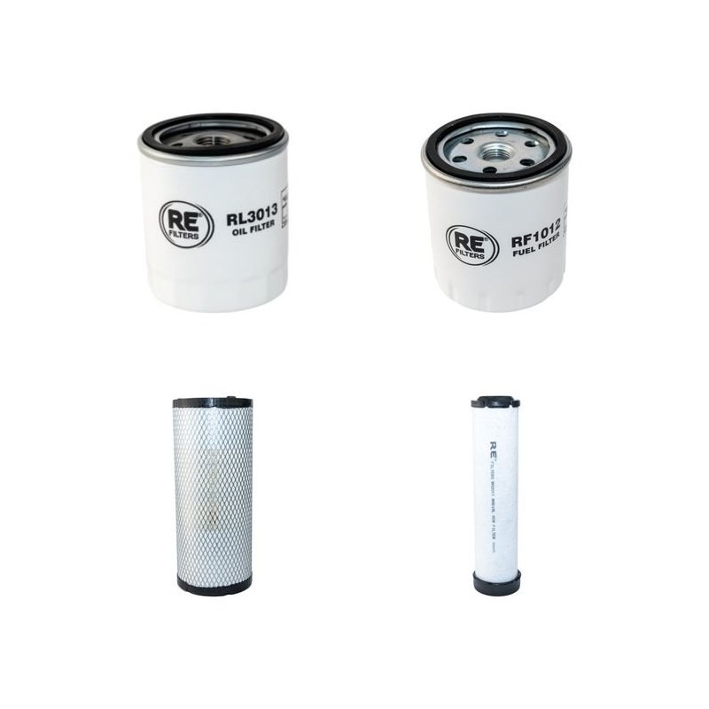 KRAMER 320 SERIE II Filter Service Kit Air Oil Fuel Filters w/Deutz F4L1011FT Eng.