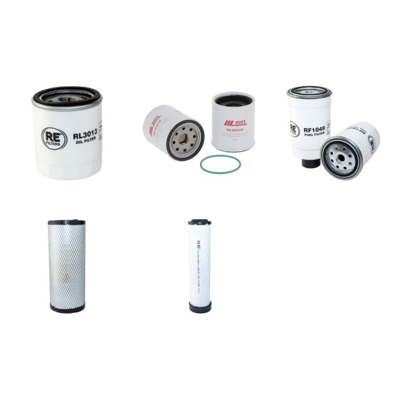KRAMER 346 Filter Service Kit Air Oil Fuel Filters w/Deutz D2011L04W Eng.   YR  2013