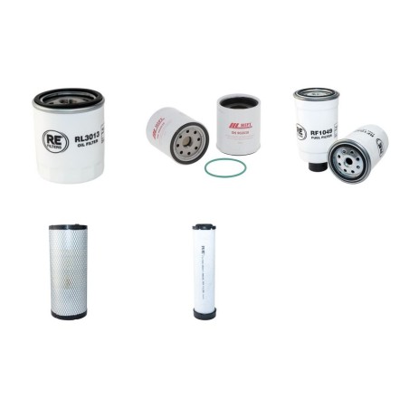 KRAMER 346 Filter Service Kit Air Oil Fuel Filters w/Deutz D2011L04W Eng.   YR  2013