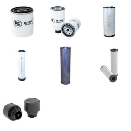 KRAMER 346-11 Filter Service Kit w/Deutz F4M2011 Eng. SN 346110001-2004-