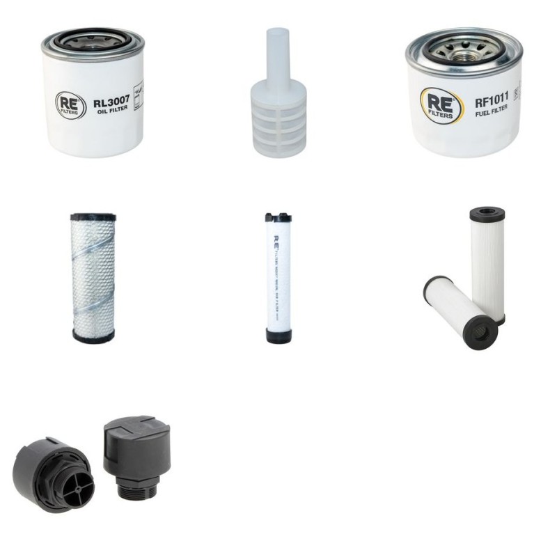 KRAMER 348-01 Filter Service Kit w/Yanmar 3Tnv84T Eng. SN 348010001-2013