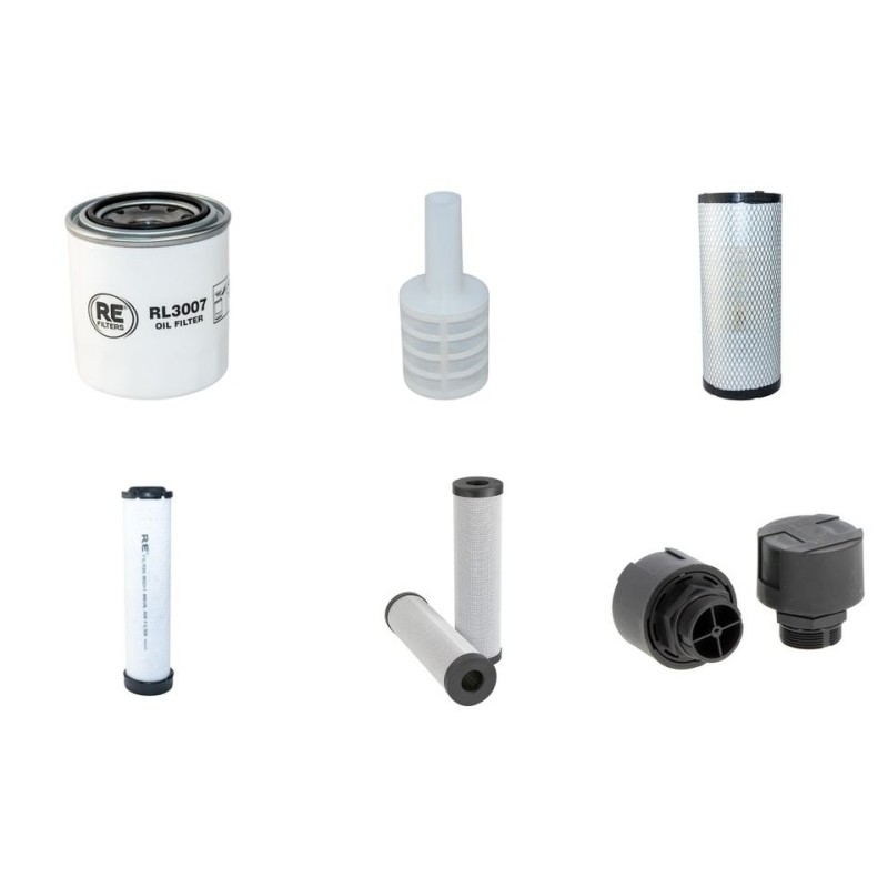 KRAMER 349-01 Filter Service Kit w/Yanmar 4Tnv88-Bknkr Eng. SN 349010001-