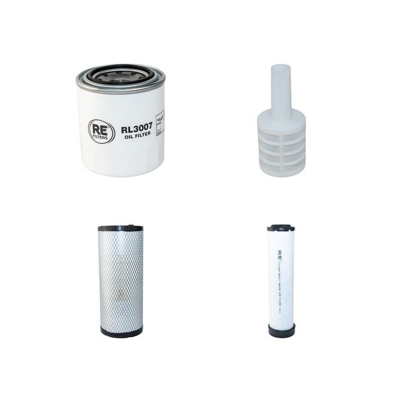KRAMER 349-01 Filter Service Kit Air Oil Fuel Filters w/Yanmar 4TNV88-BKNKR Eng. SN  349010001-