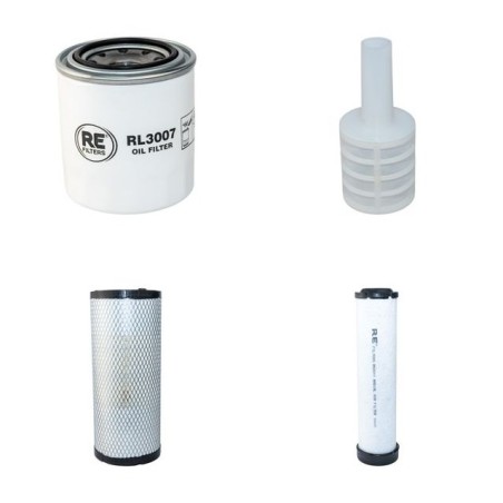 KRAMER 349-01 Filter Service Kit Air Oil Fuel Filters w/Yanmar 4TNV88-BKNKR Eng. SN  349010001-