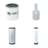 KRAMER 349-01 Filter Service Kit Air Oil Fuel Filters w/Yanmar 4TNV88-BKNKR Eng. SN  349010001-