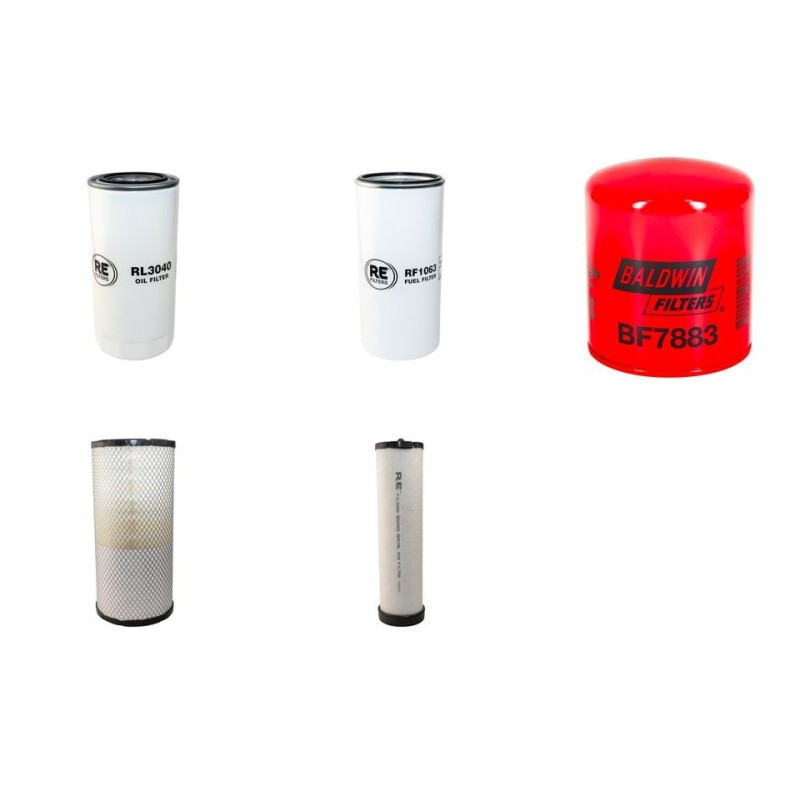 KRAMER 4009 Filter Service Kit Air Oil Fuel Filters w/Deutz TCD2012L042 Eng.   YR  2009-