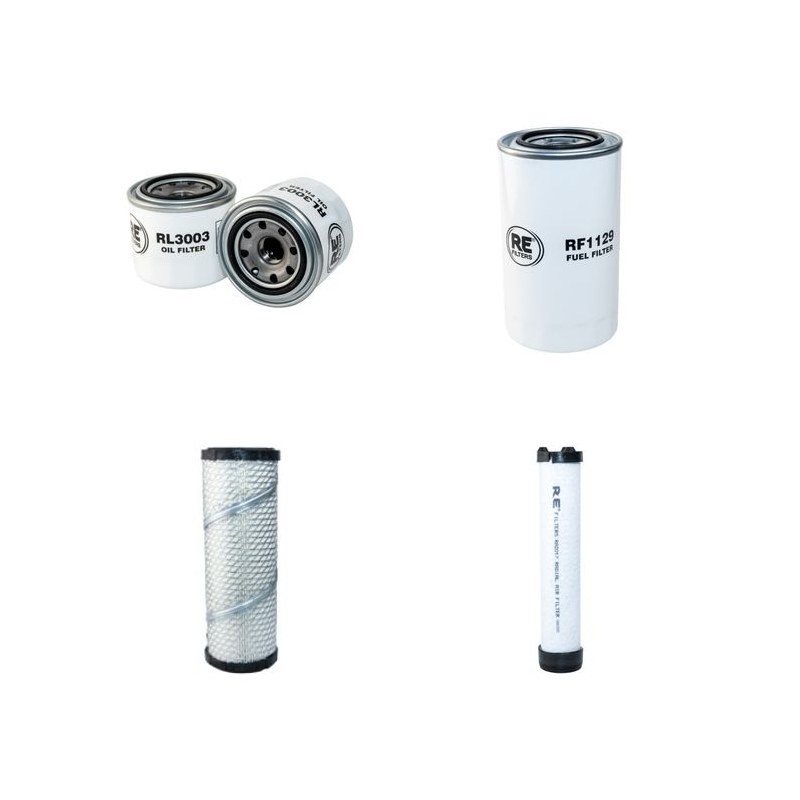 KRAMER DEUTZ BF4L1011 Filter Service Kit w/Yanmar 3Tnv88B Eng.