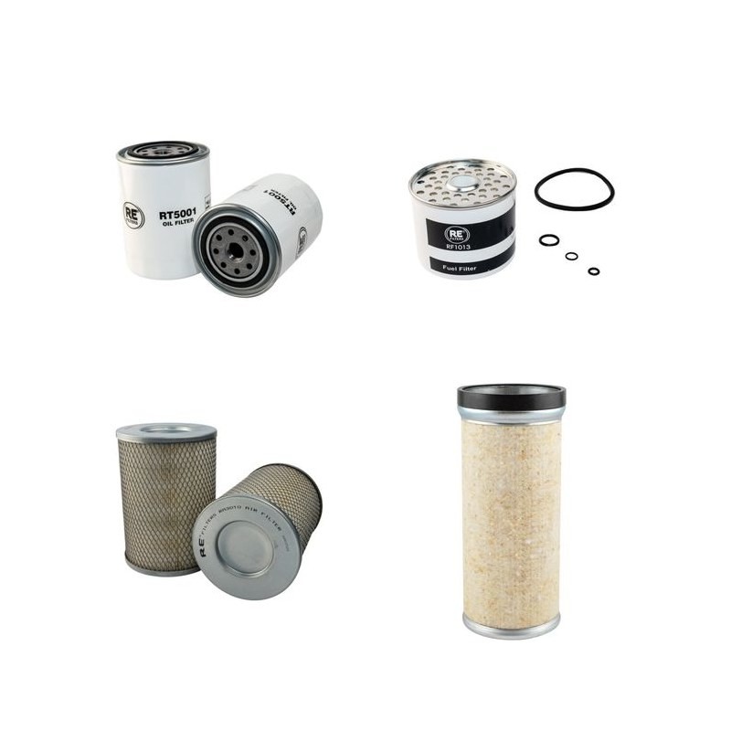 KRAMER 612 S Filter Service Kit Air Oil Fuel Filters w/Perkins 1004.4T Eng.