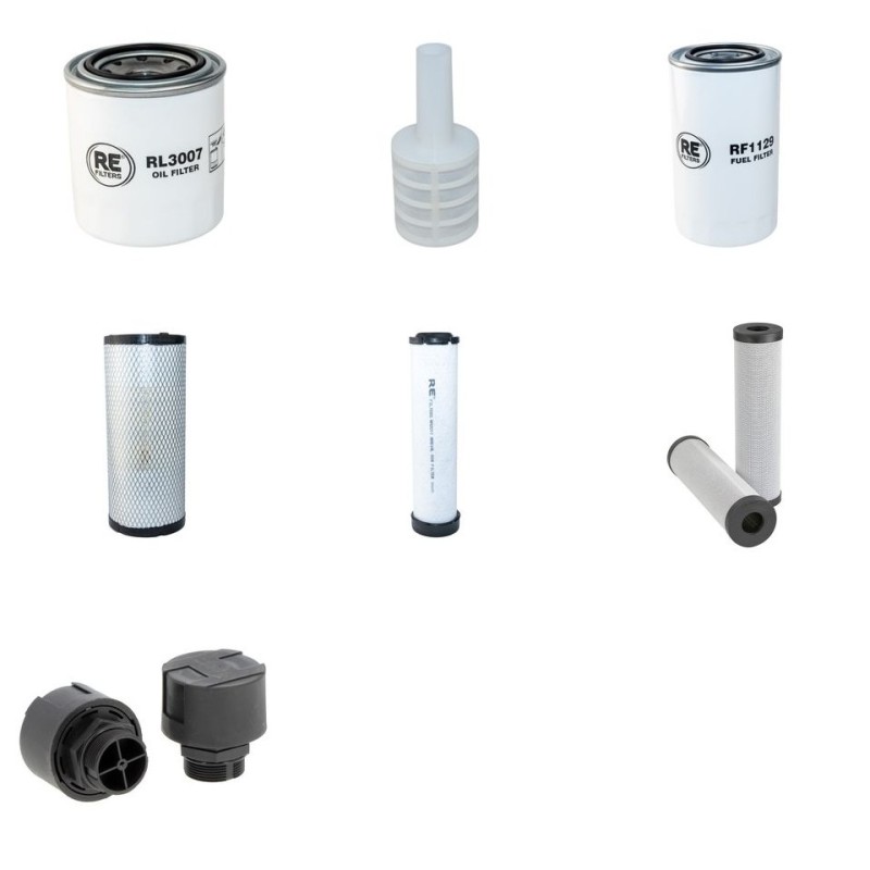 KRAMER 650 Filter Service Kit w/Yanmar 4Tnv88-Bknkr Eng. SN 349010001-