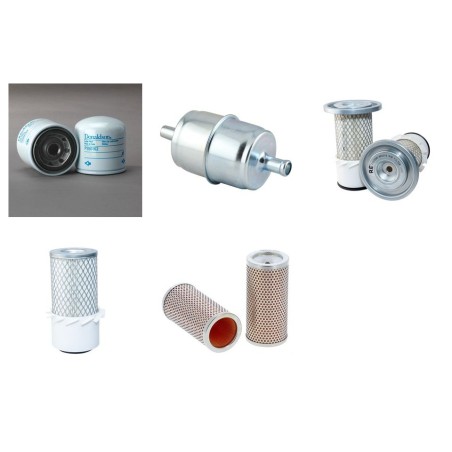 AUTOWRAP 1804 S Filter Service Kit w/Kubota D722E Eng.