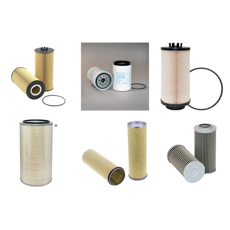 KRONE BIG X 1000 Filter Service Kit w/MERCEDES OM460LAX2 Eng.   YR  2008