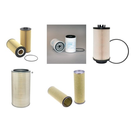 KRONE BIG X 1000 Filter Service Kit Air Oil Fuel Filters w/MERCEDES OM460LAX2 Eng.   YR  2008