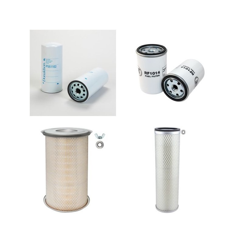 KRUPP DHR 91 A Filter Service Kit Air Oil Fuel Filters w/Deutz BF6L913 Eng.