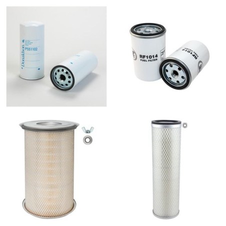 KRUPP DHR 91 A Filter Service Kit Air Oil Fuel Filters w/Deutz BF6L913 Eng.