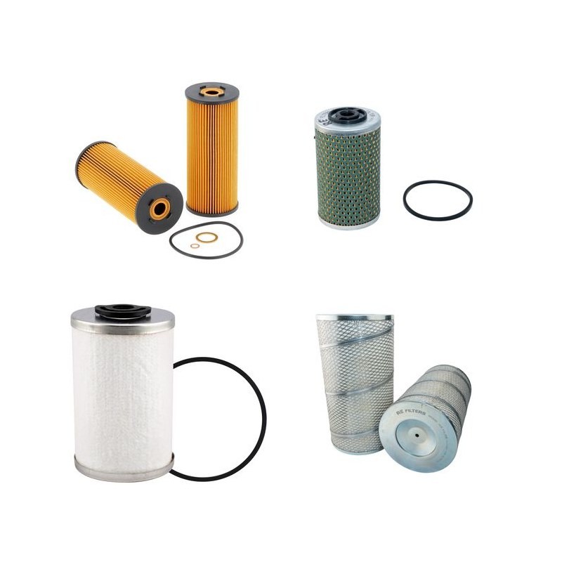 KRUPP KMK 4080 Filter Service Kit Air Oil Fuel Filters w/MERCEDES OM366LA Eng.