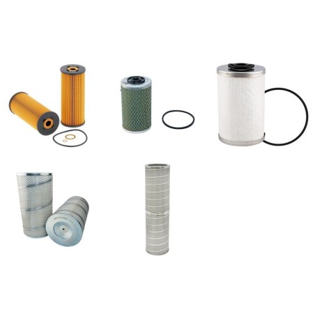 KRUPP KMK 5160 Filter Service Kit w/MERCEDES OM366A Eng.