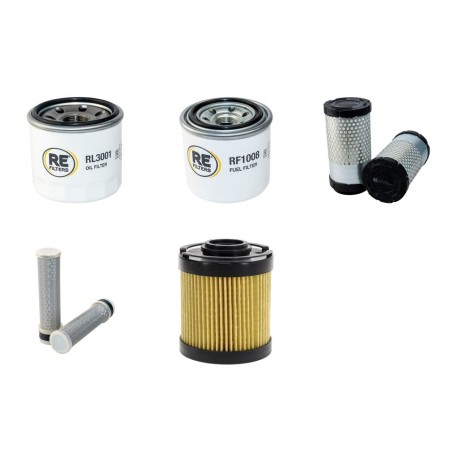 AVANT 314 S Filter Service Kit withKubota Eng SN 44677-1004-