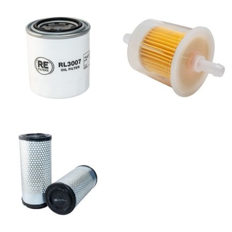 Filter Kit for Kubota AM 3300 Air Oil Fuel Filters with Kubota Engine