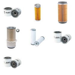 Kubota B1700D/HD Filter Service Kit with Kubota Engine