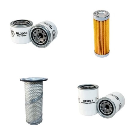Filter Kit for Kubota B 2150 E with Kubota V1200-5B Engine