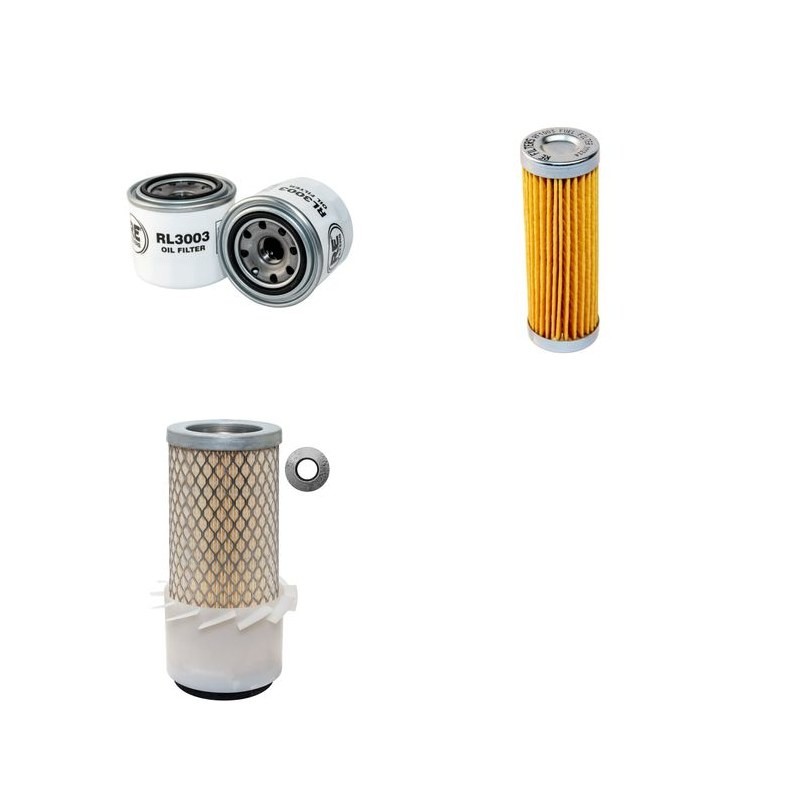 KUBOTA B 2400 D/HD Filter Service Kit Air Oil Fuel Filters w/Kubota  Eng. SN  PA3472-FN