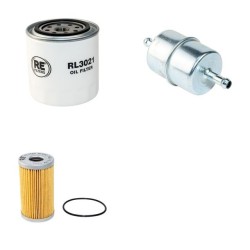 KUBOTA ENGINES D 1403 E Filter Service Kit w/3 CYL 1393CMC Eng.     29 CH