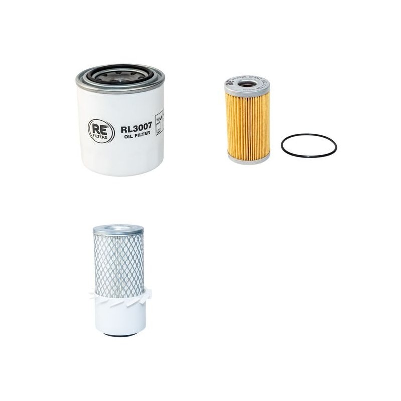 Filter Kit for Kubota F 2404 4WD Air Oil Fuel Filters with Kubota Engine