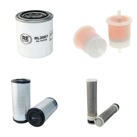 Kubota F3890 Filter Service Kit - Air, Oil, Fuel Filters