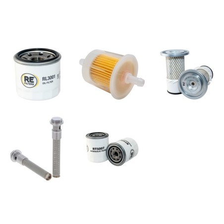 KUBOTA G 1900 S Filter Service Kit w/Kubota D722 Eng.