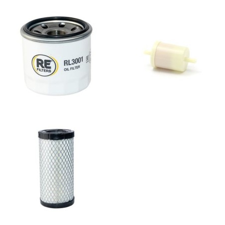 Filter Kit for Kubota GR 2120 S Air Oil Fuel Filters with Kubota D782-E4 Engine