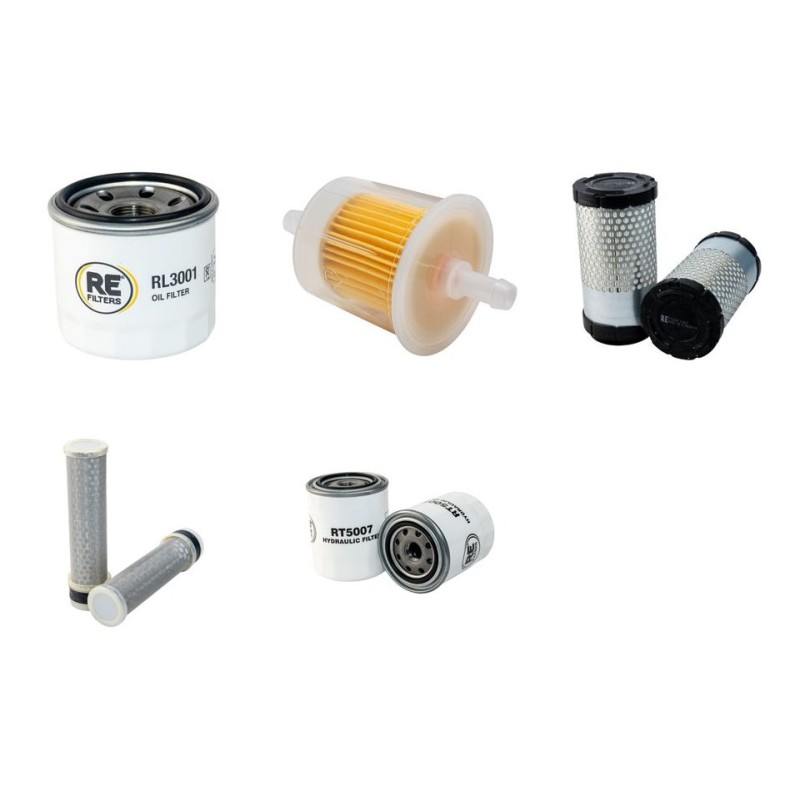 Filter Kit for Kubota GZD 15 II with Kubota Z682 Engine