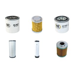 Kubota KC250HR Filter Service Kit with Kubota V2203M Engine