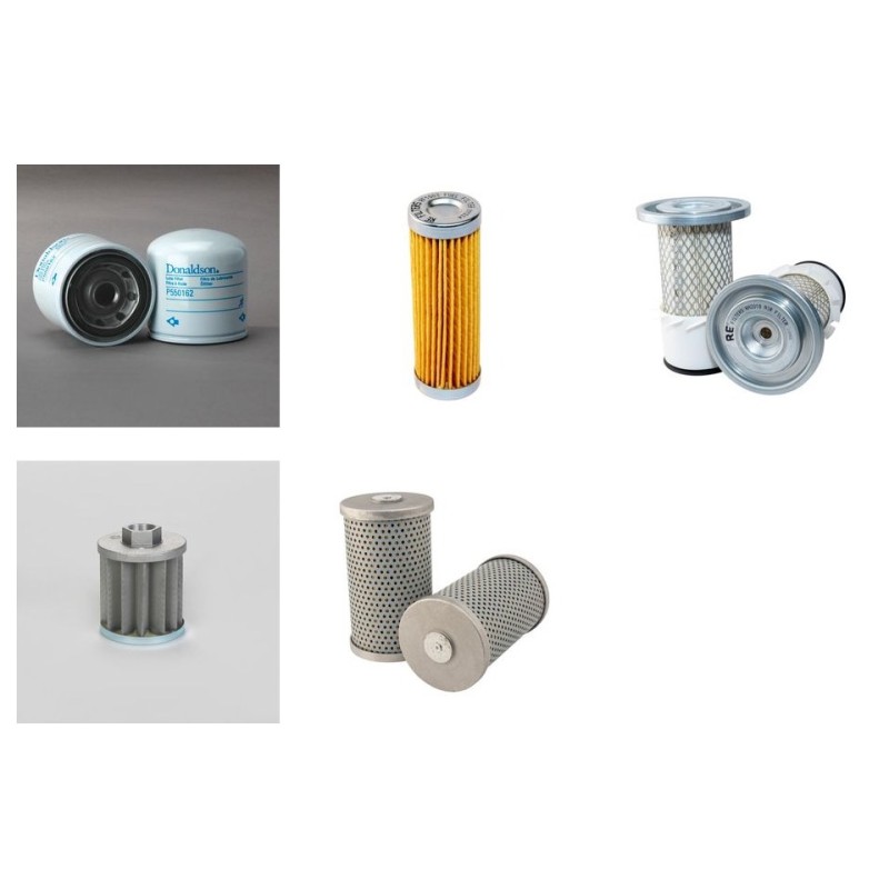 Filter Kit for Kubota KH 007 with Kubota Z430-K1 Engine