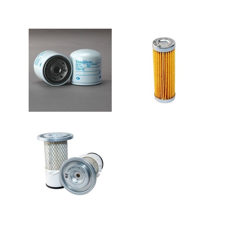 KUBOTA KH 007 Filter Service Kit Air Oil Fuel Filters w/Kubota Z430-K1 Eng.