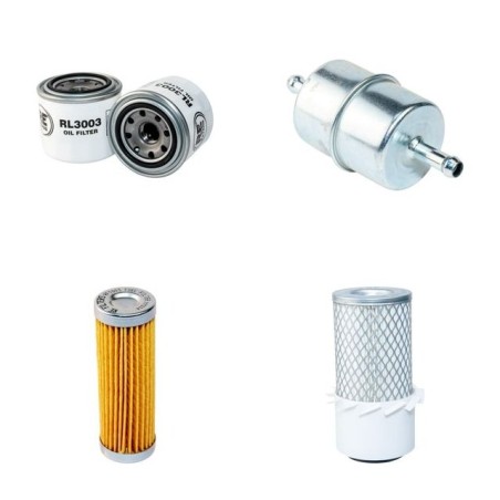 Filter Kit for Kubota KH 05 Air Oil Fuel Filters with Kubota Z600 Engine