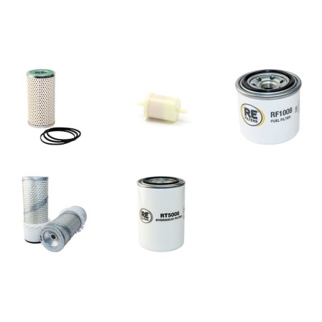 KUBOTA KH 10 Filter Service Kit w/Kubota D1101 Eng. SN  -51041