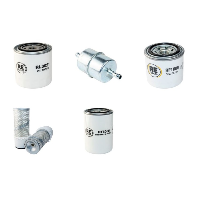 Filter Kit for Kubota KH16 Air, Oil, Fuel Filters
