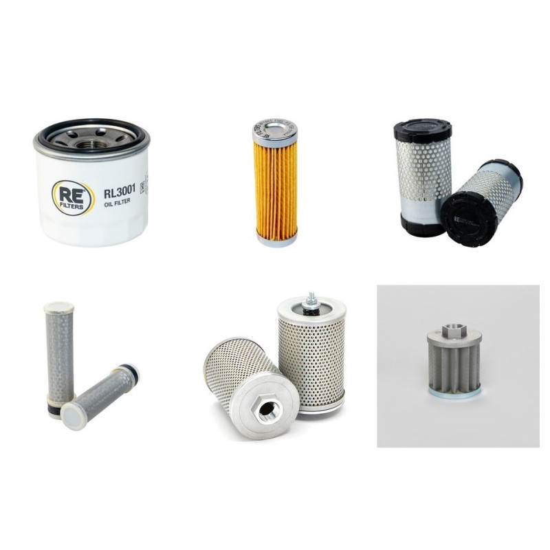 Kubota KX008-3 Filter Service Kit