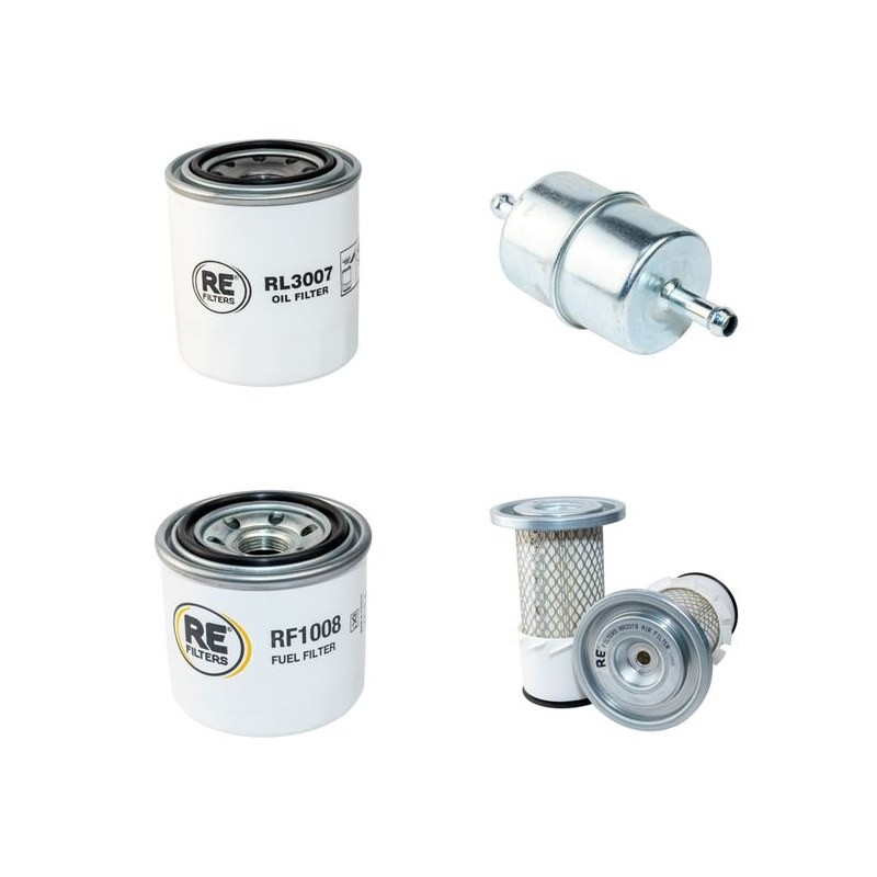 Kubota KX024 Filter Service Kit - Air, Oil, Fuel Filters