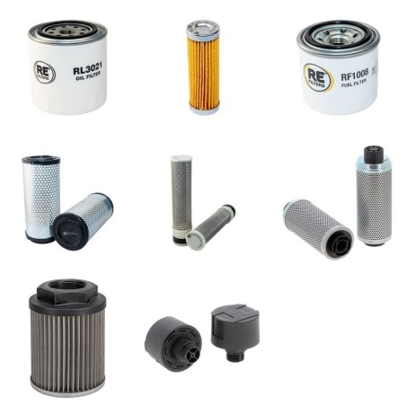 Kubota KX101-3A (ALPHA) Filter Service Kit
