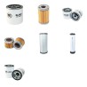 Filter Kit for Kubota KX 251 Alpha with Kubota V3300 Engine SN -3U2804