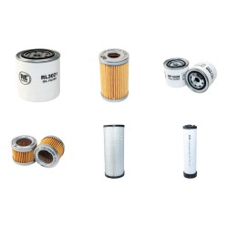 KUBOTA KX 251 ALPHA Filter Service Kit Air Oil Fuel Filters w/Kubota V3300 Eng. SN  -3U2804