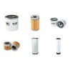 Filter Kit for Kubota KX 251 Alpha Air Oil Fuel Filters with Kubota V3300 Engine SN -3U2804