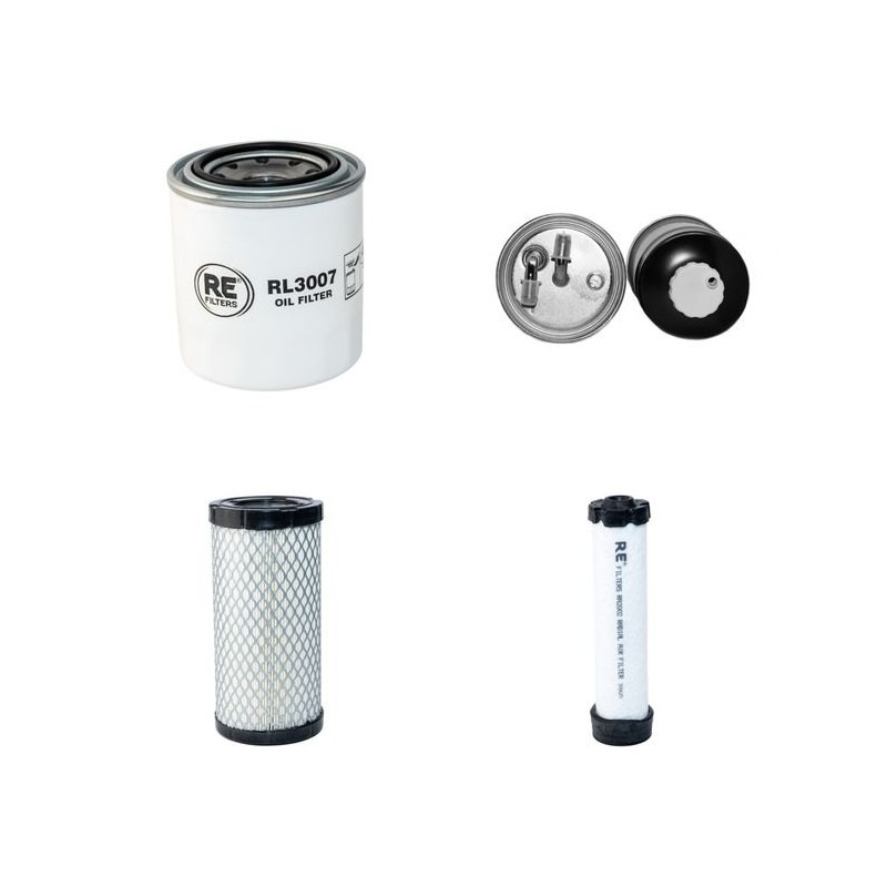 Filter Kit for Kubota KX41-2V Alpha Air, Oil, Fuel Filters