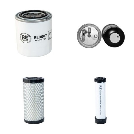 Kubota KX41-2V Alpha Filter Service Kit Air, Oil, Fuel Filters