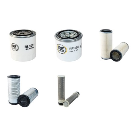 Filter Kit for Kubota L 2500 with Kubota Engine