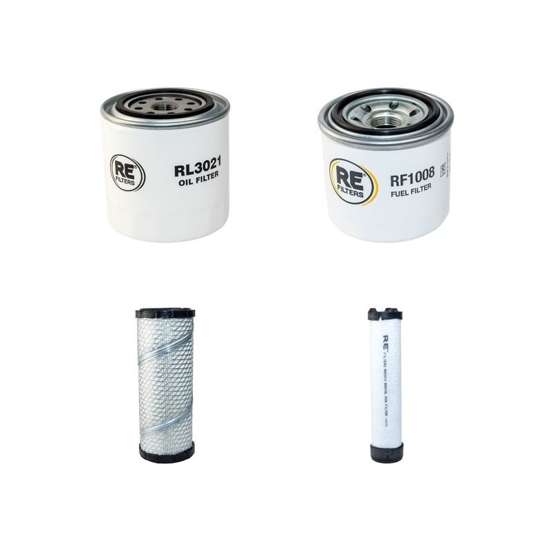 KUBOTA L 2500 F Filter Service Kit w/Kubota D1403-Ae Eng.