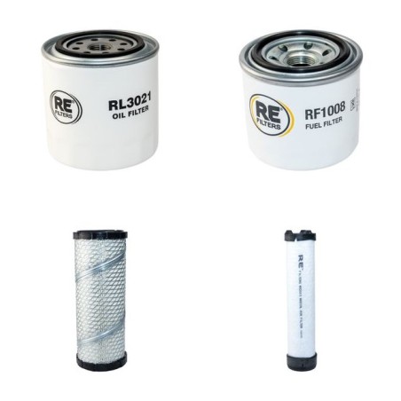KUBOTA L 2500 F Filter Service Kit w/Kubota D1403-Ae Eng.